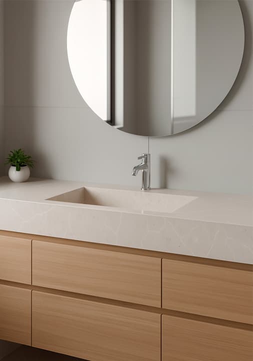 Ambiente decorado com adesivos.